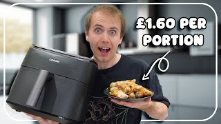 I Only Used an Air Fryer to Make a Budget 3 Course Meal  GIVEAWAY [upl. by Niotna710]