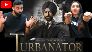 Turbanator  Tarsem Jassar Official Video Sukhe  Delhi Couple Reactions [upl. by Cockburn605]