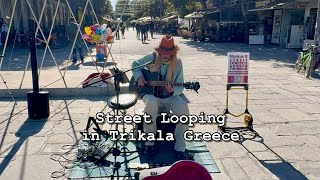 Street Looping in Trikala Greece  ‘Get Your Groove On’ [upl. by Fiel]