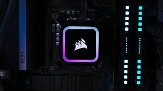 Setting Up RGB SERIES and RGB ELITE SERIES Coolers in CORSAIR iCUE [upl. by Kiley]