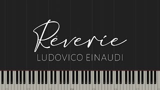 Rêverie  Ludovico Einaudi Piano Tutorial [upl. by Renny]