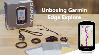 Unboxing Garmin Edge Explore  ASAdventure [upl. by Aihk]