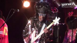 Bootsy Collins live with his Warwick Space Bass 22 [upl. by Nay]