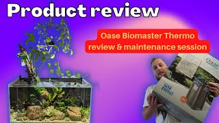 Product review Oase Biomaster Thermo on the rare Tetra aquarium [upl. by Ettenel877]