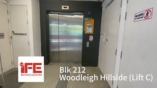 iFE Cargo Lift C at Blk 212 Bidadari Park Drive Woodleigh Hillside MSCP [upl. by Nelg]