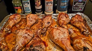 Best Ever Baked Chicken Drumsticks Spice Rub Seasoning [upl. by Ellehsar611]