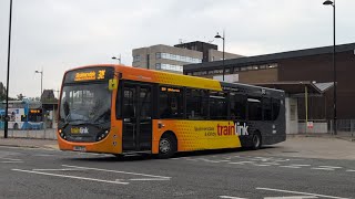 Buses in Kirkby [upl. by Ecinerev]