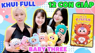 Khui FULL SET Baby Three 12 Con Giáp  Kiếp Nạn Toàn Mắt Lé  Vê Vê Channel [upl. by Euqinwahs]