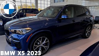 NEW BMW X5 2023  Phytonic Blue Metallic  MSport [upl. by Akessej]