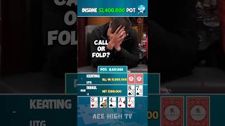 Guess what Alan Keating has 😱 poker highstakespoker [upl. by Anette]