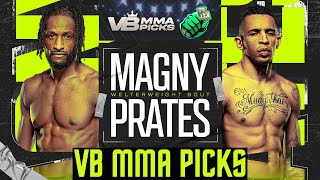 VB MMA PICKS  UFC Vegas 100 Magny vs Prates Sat Nov 9 2024 [upl. by Clarine843]