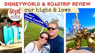 DISNEYWORLD amp ROADTRIP REVIEW  Highs amp Lows  September 2023 [upl. by Fillian]