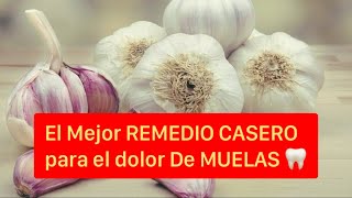 Remedio Casero Para El Dolor De MUELAS 🦷 Quita Al INSTANTE 😱 [upl. by Mij289]