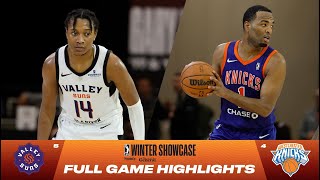 G League Winter Showcase No 5 Valley Suns vs No 4 Westchester Knicks  Game Highlights [upl. by Hakeem]