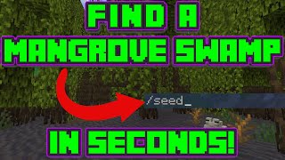 How To Find A Mangrove Swamp In Minecraft  Quickest Way [upl. by Ymled106]