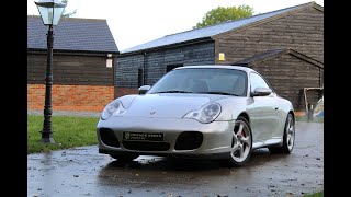 2002 Porsche 996 Carrera 4S Arctic Silver walk around [upl. by Wald]