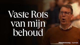 Vaste rots van mijn behoud  1700 mannen zingen  Katwijk aan Zee [upl. by Romilda]