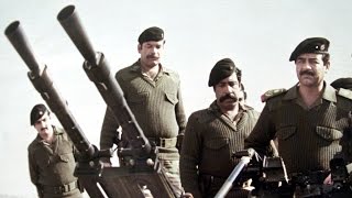 Saddam Hussein with his Army 1982 صدام حسين يشارك في القادسية عام ١٩٨٢ مع جنوده [upl. by Phip]