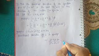 Directional derivative vector calculus [upl. by Norag]