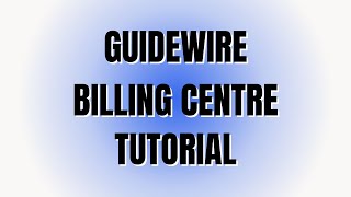 Guidewire Billing Centre Training  Guidewire Tutorial  Learn Guidewire Billing Centre videos [upl. by Nollid973]