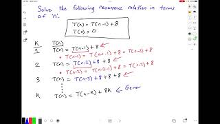 Learn How to Solve Recurrence Relations [upl. by Autum]