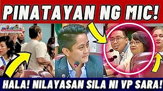 Makabayan Bloc Pinatayan ng Mic Sandro Tinapos ang Budget Briefing ng OVP😱👏🏼 [upl. by Ranita863]