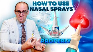 How to Use Nasal Sprays SO THEY WORK [upl. by Casta374]