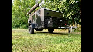 Hiker Trailer  My 5x9 MidRange Walkaround [upl. by Aviv]