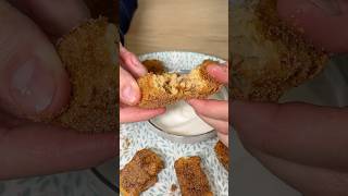 POSTRE de MANZANA en AIR FRYER 🤤 postresaludable [upl. by Anoli118]