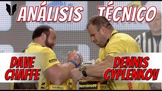 🔥DAVE CHAFFE vs DENNIS CYPLENKOV🔥 Reacción VENDETTA Armwrestling  Lucha de brazos Final Zloty Tour [upl. by Enimassej]