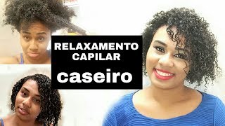 RELAXAMENTO CAPILAR CASEIRO DE BABOSA DEFINE E CRESCE O CABELO CACHEADO ASUZAN BOYER [upl. by Ylnevaeh]