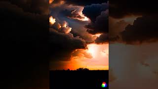 Epic Storm Clouds Gathering ⚡️ Thunderstorm NaturePower DramaticSkies magicalnature [upl. by Ydualc]