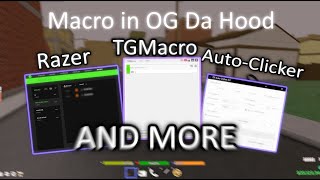 3rd Person Macro in Da Hood  Tutorial 2024 [upl. by Ambrosi]