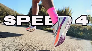 SAUCONY ENDORPHIN SPEED 4 50 mile review in under 3 mins [upl. by Eemiaj]