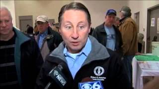 Republican Gubernatorial candidate Rob Astorino visits Saratoga Arms Fair [upl. by Nilesoy]