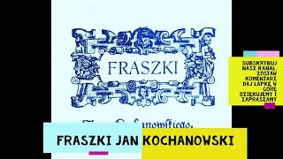 1 Fraszki Jan Kochanowski Lektury szkolne audiobook darmowe audiobooki [upl. by Frida]