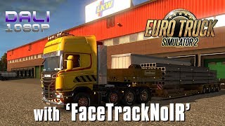 ETS 2  FaceTrackNoIR V200 webcam head tracking app [upl. by Cyndia807]