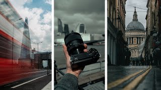 London City STREET Photography POV  SONY ZVE10 Sigma 85mm F14  Sigma 1850mm F28 [upl. by Mariquilla]