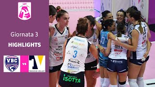 Casalmaggiore  Trentino  Highlights  3 Giornata Campionato 2324  Lega Volley Femminile [upl. by Ardith]