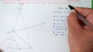 Ch11 Ex112 Q1 Constructions  Ncert Maths Class 9  Cbse [upl. by Ninaj]