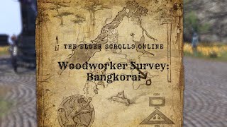 The Elder Scrolls Online  Woodworker Survey Bangkorai [upl. by Pamela]