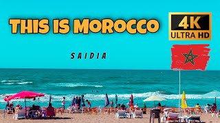 THIS IS SAÏDIA BEACH MOROCCO 🇲🇦💎مدينة السعيدية [upl. by Gonroff711]