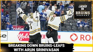 Breaking Down Bruins  Maple Leafs After 4 Playoff Games with Arun Srinivasan [upl. by Wahlstrom]