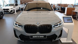 2024 BMW X4 M40i  Exterior amp Interior [upl. by Kassie]