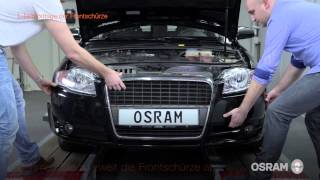 OSRAM LEDriving XENARC Einbauanleitung für den Audi A4 B7 [upl. by Nagad859]