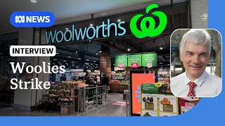 Woolies worker strike enters third week causing disruption to stock levels  ABC News [upl. by Hut323]