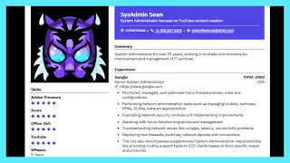 System Administrator Resume Primer [upl. by Jasmina]