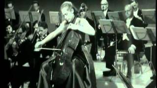 ELGAR CELLO CONCERTO JACQUELINE DU PRE [upl. by Nanreik]