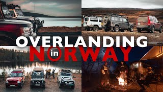 OVERLANDING in NORWAY  November  On Roads That Should be CLOSED  Land Rover Camping [upl. by Bigelow587]