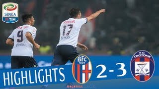 Bologna  Crotone 23  Highlights  Giornata 12  Serie A TIM 201718 [upl. by Ecnahs]